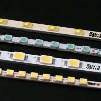 LED Rails for LCD Backlighting