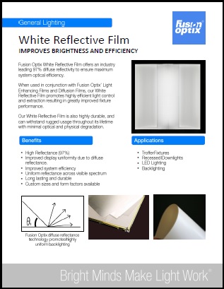 Reflective Films Datasheet