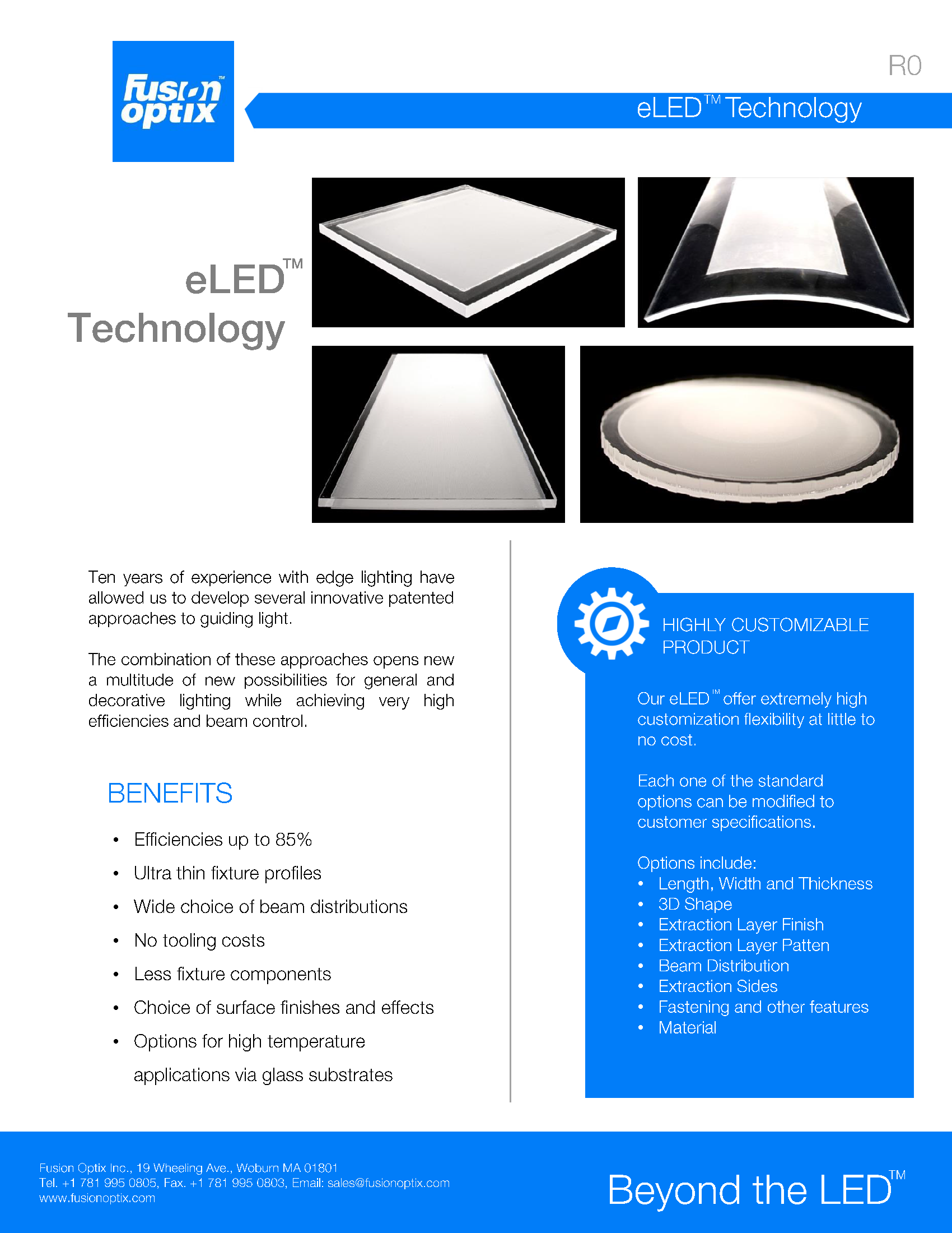 Light Guides Datasheet