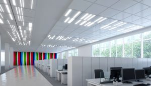 Fusion Optix LED panels for office lighting