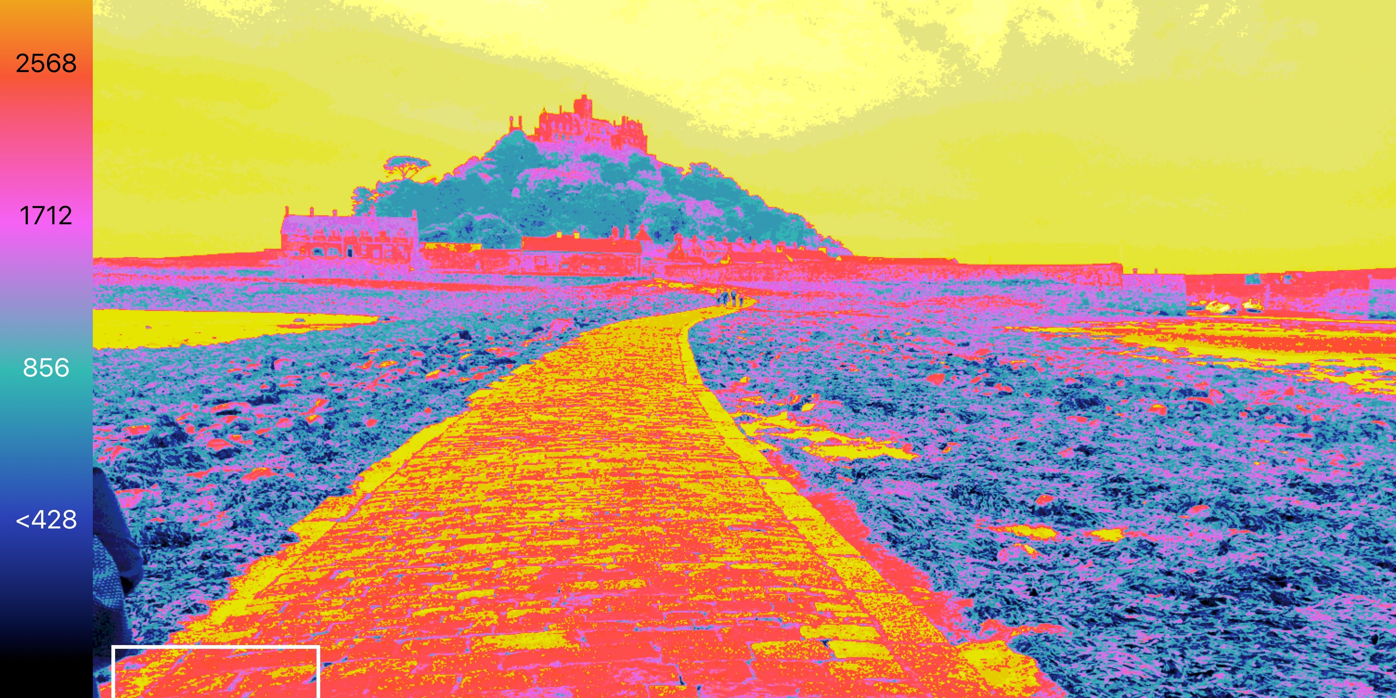 Fusion Optix Luminance vs Illuminance Fusion Optix Luminance vs Illuminance: the sky is illuminance whereas the light reflected of the causeway in the foreground is luminance