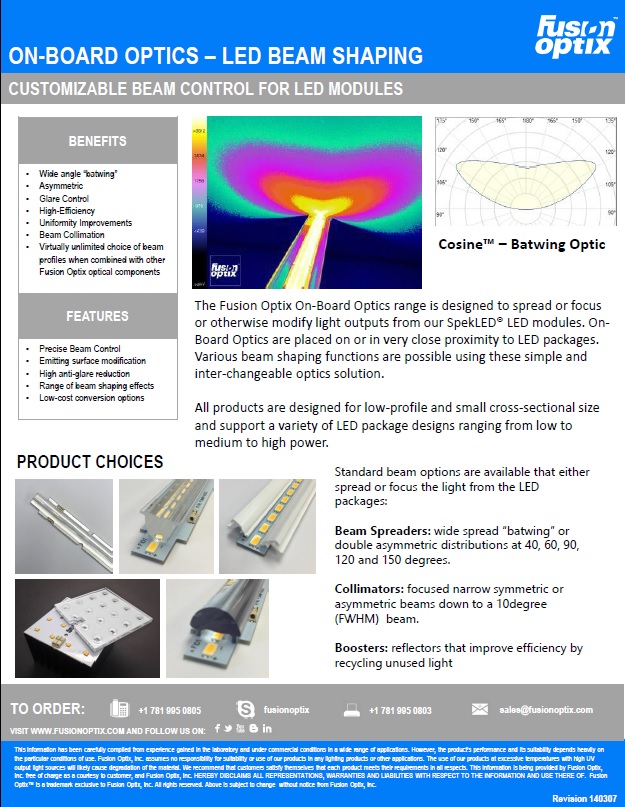 On-Board Optics Datasheet